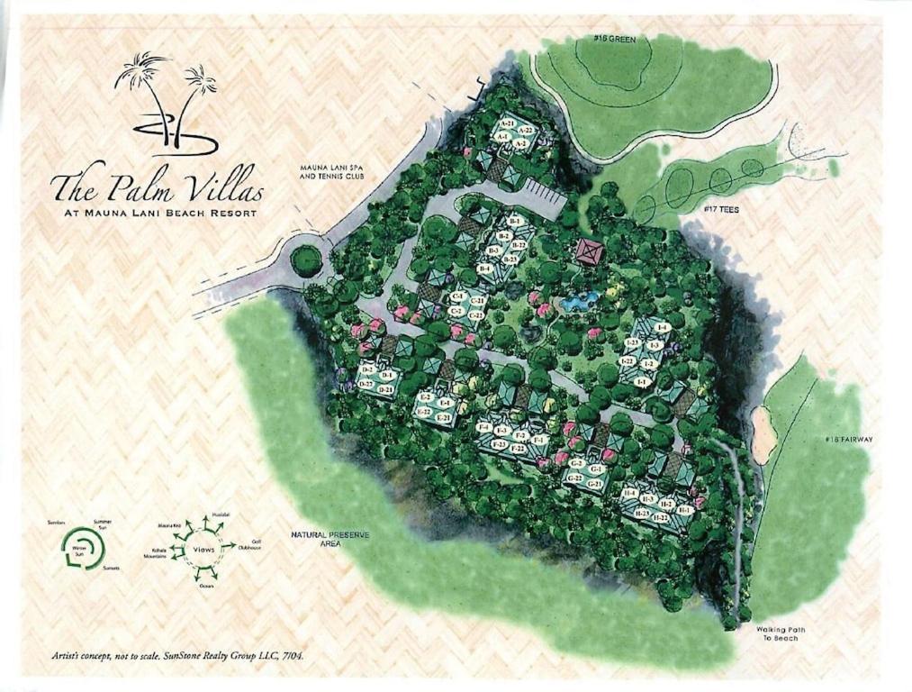 Mauna Lani Palm Villas D-2 Corner Unit Historic View 唯客乐渡假村 外观 照片
